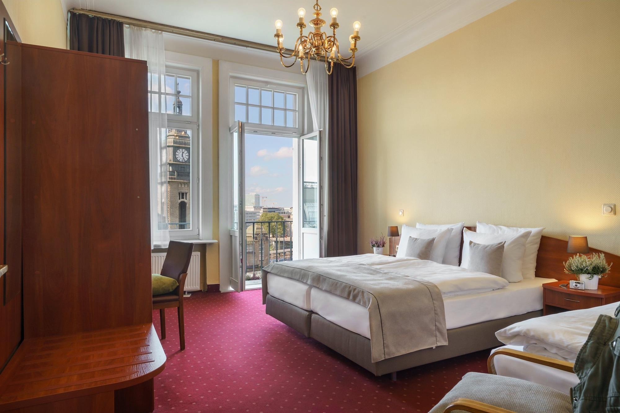 Hotel Kronprinz Hamburg Hauptbahnhof Zewnętrze zdjęcie